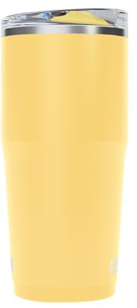 CamelBak Thrive Trinkbecher, auslaufsicher, isolierter Edelstahl, auslaufsicher, kompatibel mit Getränkehaltern, 590 ml, Gelb
