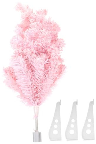KONTONTY 1 Pezzo Albero Di Natale Rosa Decorazione Da Tavolo Design Elegante Per Casa Soggiorno Decorazioni Natalizie Mini Alberelli Artificiali