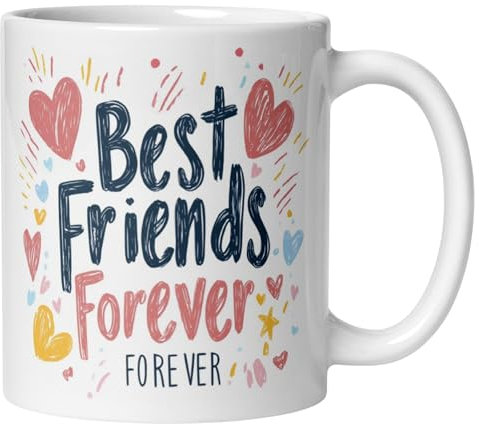 Beste Freunde Freundinnen Tasse mit Spruch | Best Friends Forever | Geschenk für beste Freundin besten Freund Freundschaft | Best Friends - Freundschaftstasse lustig witzig liebevoll herzlich