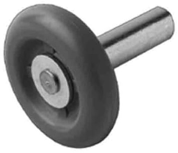 Novoferm Laufrolle mit kurzer Achse – links/rechts verwendbar (Maße 45 x 45 x 60 mm, Gewicht 0,063 kg) 30477000