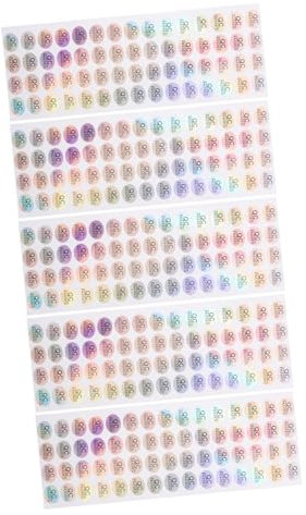 Homoyoyo 5Blätter Qc Passed Aufkleber Selbstklebende Lageretiketten Für Qualitätskontrolle Langlebig Für Warenprüfung Und Kennzeichnung