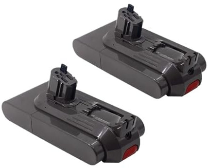 Batterie Rechargeable 6000 mAh 25,2 V, Compatible avec Dyson V11, SV15, SV16, SV17, SV18, SV22, V11 Absolute, V11 Animal, V11 Fluffy Les aspirateurs(2PCS V11 SV15)