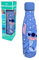 Disney Stitch Botella Reutilizable, Acero Inoxidable Botella de Agua para Niñas, Diseño Stitch y Angel Botella de Viaje, Capacidad 500 ml | Azul