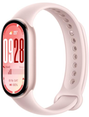 Xiaomi Smart Band 10 (2025)- Mi Smartwatch, Schermo AMOLED 1,72, Autonomia 21 giorni,150+ Modalità Sportive, Monitoraggio Della Frequenza Cardiaca, Analisi del Sonno, HyperOS 2, 5ATM (Rosa)