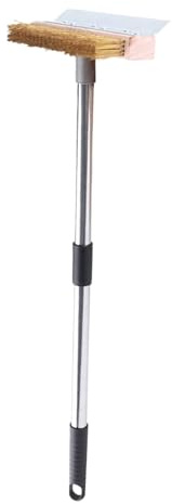 Pruojhw Pizzaofen Bürste - Robuste Grillreiniger Bürste,Robuste Keramik Grillbürste Für Outdoor Camping Terrasse Küche