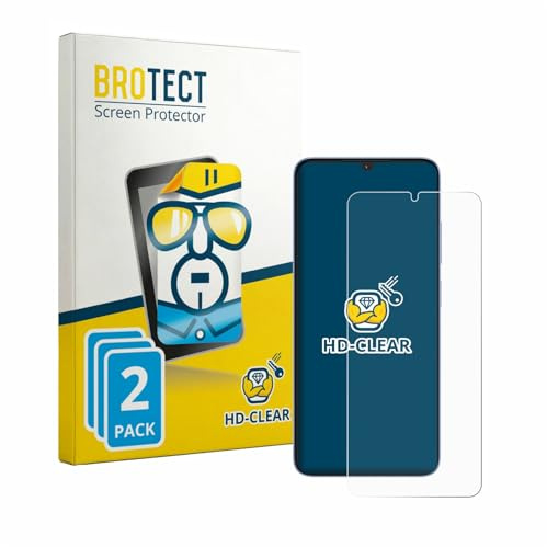 BROTECT 2 Stück Schutzfolie für Itel Zeno 20 Max Displayschutz Folie Made in Germany, Ultra-Klar