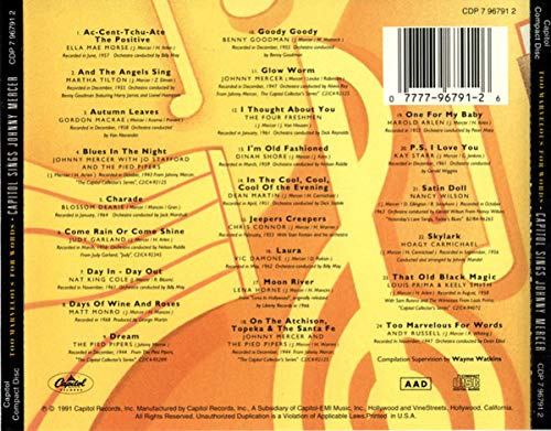 Capitol Sings Johnny Mercer