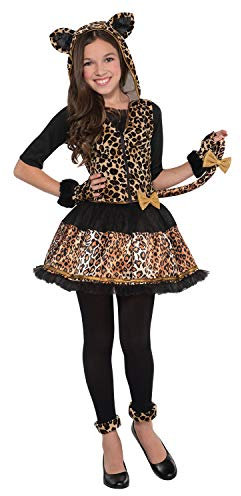 Christy's - Costume leopardato per travestimento audace, a pois, per ragazza, 14-16 anni