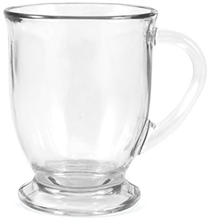 Anchor Hocking 16 Oz. Cafe Mug (83045aah) Warm Beverage Mugs(2 Pack)