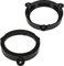 tomzz Audio 2845-008 Lautsprecherringe Adapter Halterungen kompatibel mit Renault Megane 3 Wind Dacia Logan Sandero für 130mm DIN Lautsprecher
