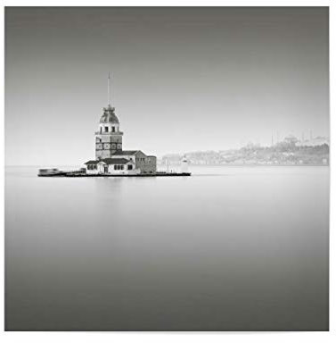 artboxONE Poster 30x30 cm Städte Leanderturm Kiz Kulesi Istanbul - Bild Istanbul Asien Fine Art