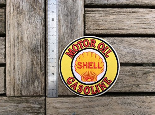 Patches Aufnaher Toppa ? Shell Motor Oil ? zum Aufbügeln