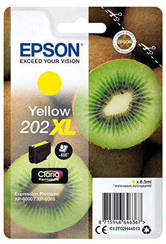 Epson C13T02H44020 XL Tintenpatronen, Gelb