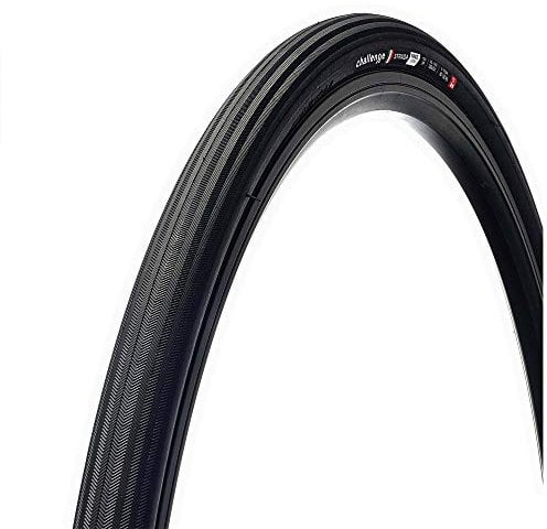Challenge Clincher Strada Race 120 TPI 25 mm Reifen Fahrrad Route Unisex Erwachsene, schwarz