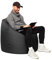 PATCH HOME Patchhome Sitzsack Tropfenform - Schwarz für In & Outdoor XXXL 480 Liter - mit Styropor Füllung in 25 versch. Farben und 3 Größen