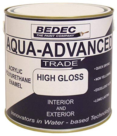 Aqua-Advanced Black Gloss, 5 litres