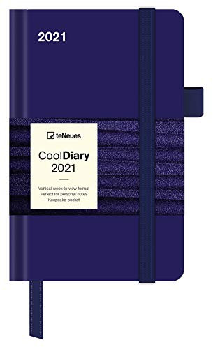 Blue 2021 - Diary - Buchkalender - Taschenkalender - 9x14: Cool Diary