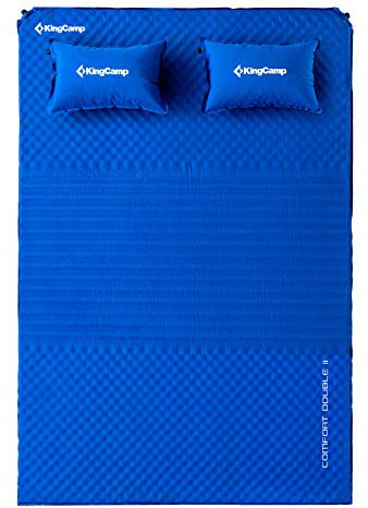 KingCamp Isomatte Comfort Double II Camping 2 Personen Doppel Luft Bett Matratze Royal Blue