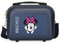 Disney Minnie Sunny Day Kabinenkoffer Blau 37x55x20 cms Hartschalen ABS Kombinationsschloss 34L 2,6Kgs 4 Doppelräder Handgepäck