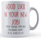 Father Fox - Work Colleague Leaving Gift, Co-Worker, Good Luck in New Job - Funny Gift Mug, Ceramic, 11fl.oz.