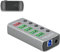 Delock USB 3.2 Gen 1 Hub mit 4 Ports + 1 Schnellladeport + 1 USB-C PD 3.0 Port 63263