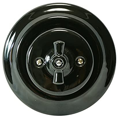 Porzellan-Schalter für Einbau, 240 V, 10 A