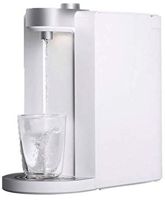 HMTE Household Mini Hot Water Dispenser Instant Kettle/Portable Water Dispenser White 1.8L Variable Temperature – Fast Boiling Water – 2200W – Easy Pour Machine