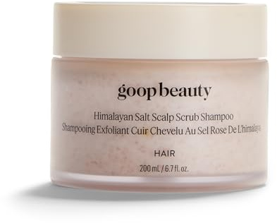 goop Beauty Scalp Scrub Shampoo | Exfoliator to Dexofiy & Purify | Himalayan Salt & Rosehip Oil | Cleanses Hair of Product Buildup | 6.7 fl oz