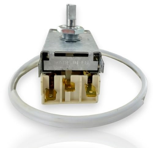 DL-pro Thermostat 475mm Kapillarrohr 3x4,8mm AMP für Liebherr 6151808 Ranco K57-S5587 für Kühlschrank KühlGefrierKombination