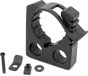 Rough Country Gummi-Molle-Plattenklemmen-Set, 6,4 cm bis 8,9 cm, 1 Klemme – 99069