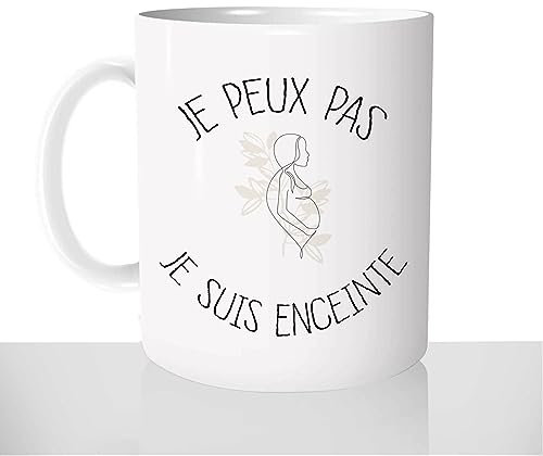 Mug Je Suis Enceinte - Tasse Cadeau Idées Cadeaux Original - Annoncer sa Grossesse - Naissance Femme Mignon