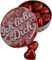 OYOY Ich liebe Dich Geschenkbox gefüllt mit ca. 200g roten Schokoherzen I Geschenkset Schokolade ideal für Valentinstag oder Jahrestag Geschenk I Ich liebe Dich Schokolade