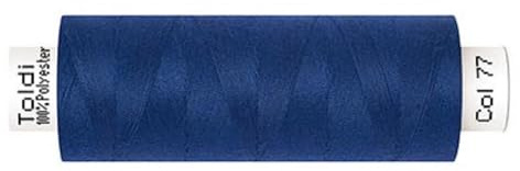 Gütermann Nähgarn Allesnäher TOLDI | 500m | Nähmaschinengarn | 40 Farben (077 royalblau)
