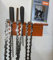Generic Kettensägen-Ketten- und Werkzeugregal für Garage, Wandhaken, Stahl, Metall, Orange, USA, hergestellt für Stihl Husqvarna