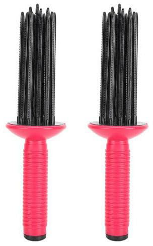 2 Stück curling roll comb, heißluft stylingbürste, heißluft stylingbürste, luftvolumenkämme, Haushaltsfrauen-Heißluftkämme für flauschiges Haar, heben, richten und verleihen Locken Volumen