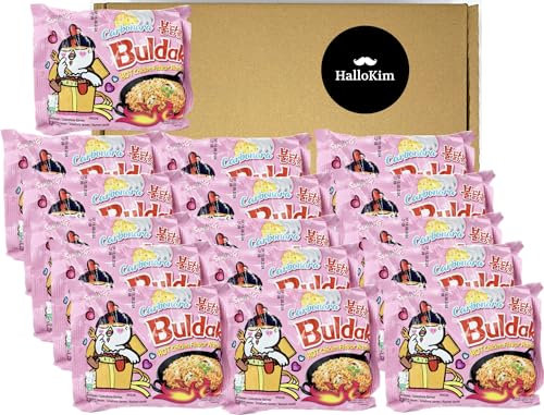HalloKim Buldak Carbonara Lover Box (16er Pack Samyang Hot Chicken Carbonara)