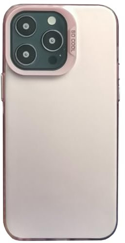 SNZ Case for iPhone 14 Pro Max, Standard Mobile Phone Cases for iPhone 14 Pro Max Case, [Yellowing-Resistant] Protective Case with Scratch-Resistant (Pink)