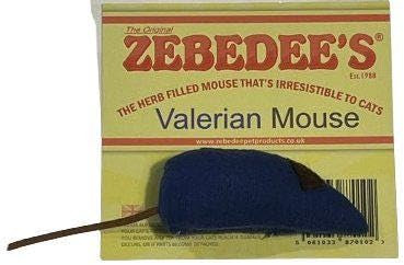 Zebedee's Valerian Mouse Navy Blue