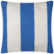 furn. Deck Stripe Woven Outdoor-Kissenbezug – Weiß/Blau – 59 x 59 cm