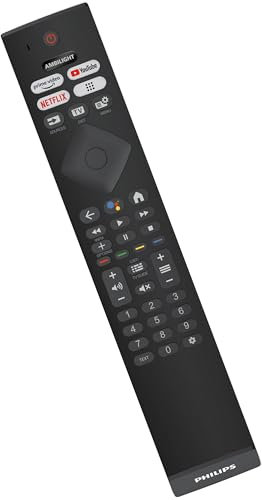 Genuine Replacement for Philips 398GM08BEPHN0019CR Bluetooth TV Remote Control Compatible with Philips 65PUS8897/12 42OLED808/12 The One 4K UHD Android LED with Google Assistant
