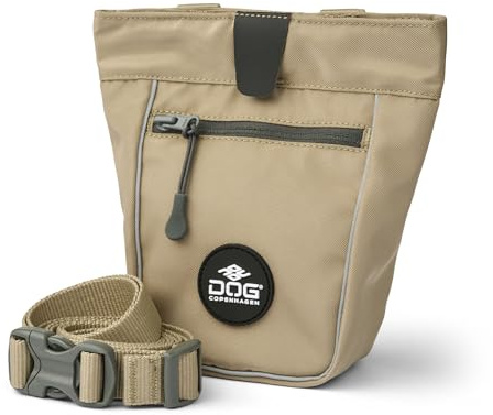 DOG Copenhagen Go Explore Leckerli-Tasche mit Kotbeutelspender, Desert Dune, One Size