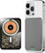 HINOVO Mag-safe Power Bank, 0.35 Ultra Slim Magnetic Power Bank 5000mAh, Cyberpunk Style Transparent Battery Pack for iPhone 16/15/14/13/12 Series