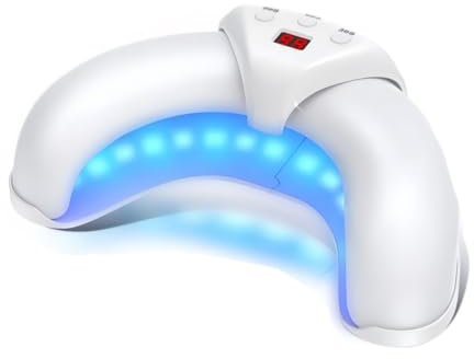 PODOclear® LLLT Gegen Nagelpilz, Fungal Nail Therapy, Lllt-nagelpilztherapie Mit Dual-Wellenlängen & Timer Podofree Weiß (Weiß)