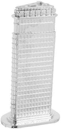 SOLUSTRE Vintage York Flatiron Gebäudemodell aus Dekorative Statue Detaillierte Architektur Skulptur Stilvolle Heimdekoration Handgefertigtes Sammlerstück