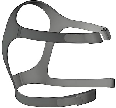 CPAP-Masken-Kopfband für Mirage FX, Standard, Grau- Flexibel Und Atmungsaktiv Mit Softedge Für Verbesserten Komfort Und Unterstützung, #62110