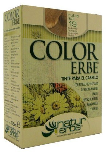 TINTE 19 RUBIO SOL COLOR ERBE 135 ML