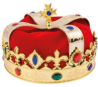 Königskrone Ludwig gold-rot