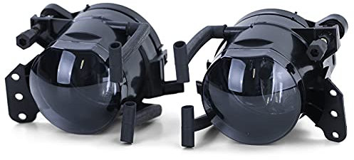 Klarglas Nebelscheinwerfer HB4 Schwarz Smoke passend für BMW 6er E63 E64 03-10