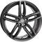 Alufelgen MIM Athletic 8 x 18 5 x 120 ET43 Graphite glänzend