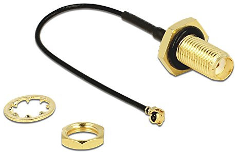 DeLOCK SMA/MHF Kabel, 10cm